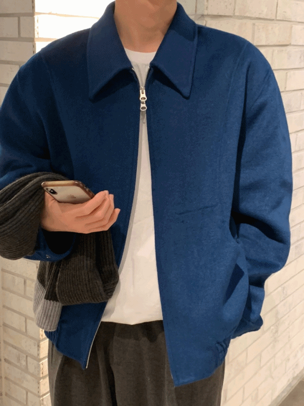 Spen Handmade Wool Jakcet (블루)(울80)
