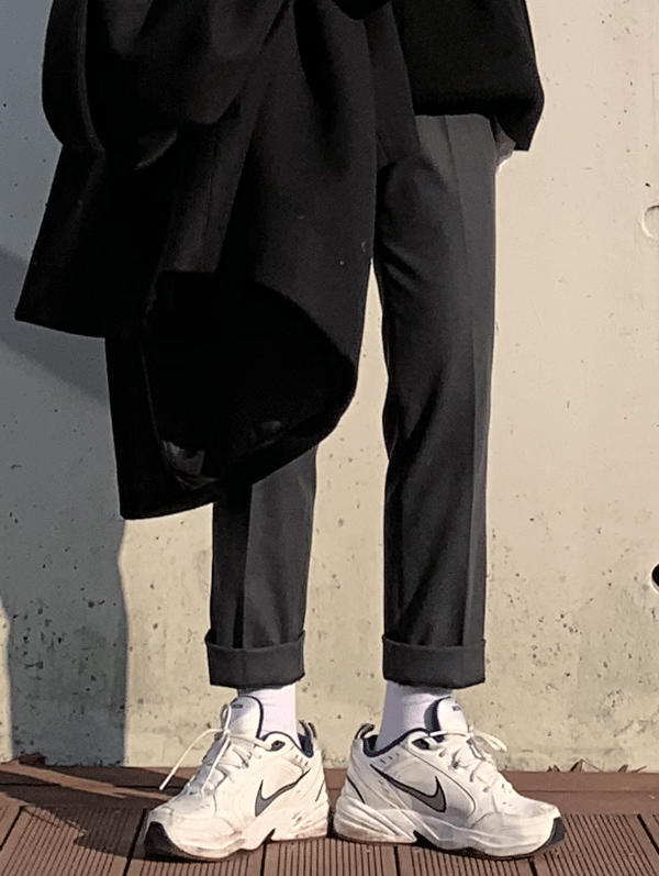 Drop-fit line Grey Slacks