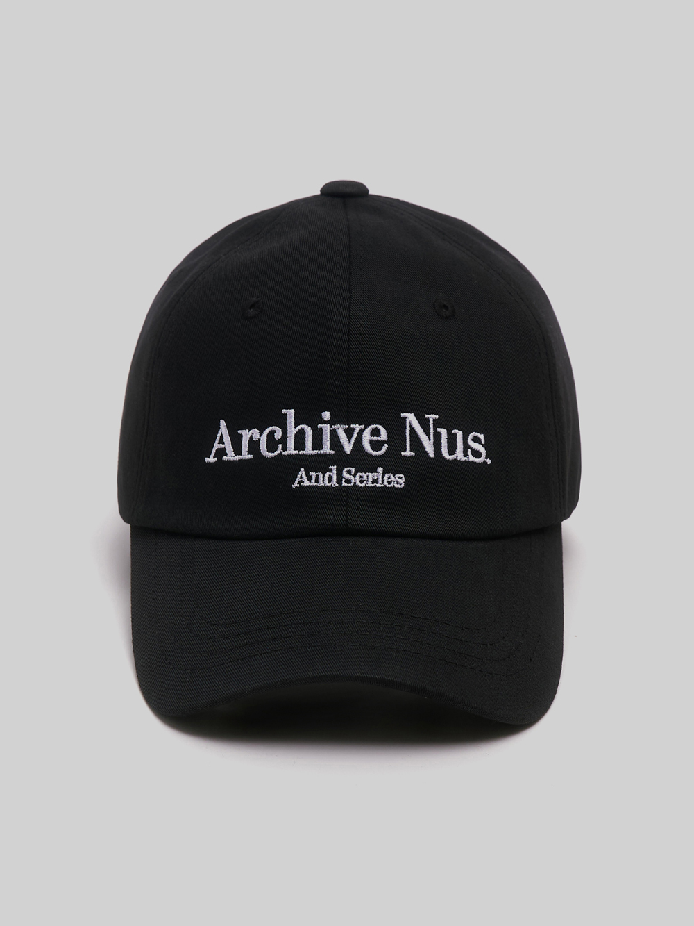 Nus. arch ball cap (Black)