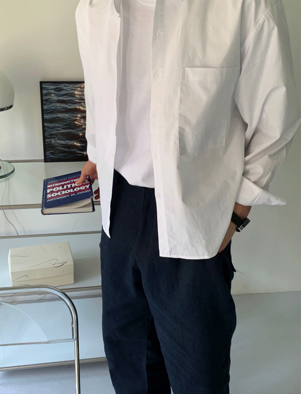 NT Crop Shirt (White)