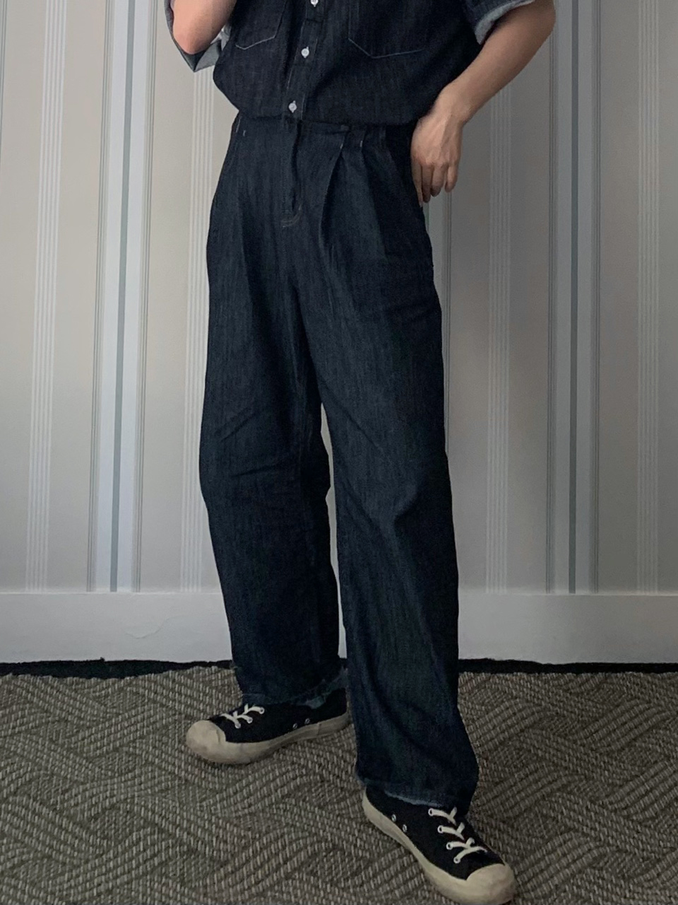 LEMA Denim Jeans (네이비)(순차배송)